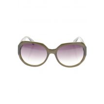 Fossil Damen Sonnenbrille, grün, Gr.