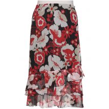 Frank Walder Damen Rock, mehrfarbig, Gr. 44