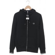 Fred Perry Herren Kapuzenpullover, schwarz, Gr. 48