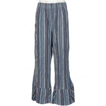 Free People Damen Stoffhose, hellblau, Gr. 0