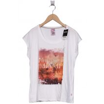 Friedafreddies Damen T-Shirt, weiß, Gr. 36