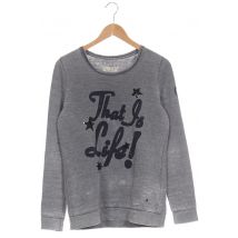 Frogbox Damen Sweatshirt, grau, Gr. 36