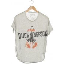 Frogbox Damen T-Shirt, grau, Gr.