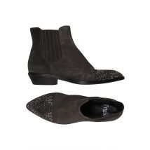 Fru.it Damen Stiefelette, grau, Gr. 37