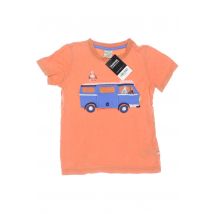 Frugi Jungen T-Shirt, orange, Gr. 128