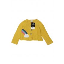 Frugi Mädchen Strickjacke, gelb, Gr. 86