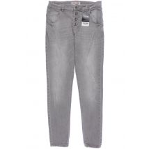 Funky Staff Damen Jeans, grau, Gr. 0