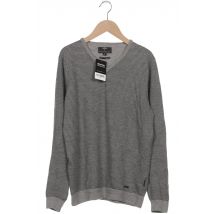 Fynch Hatton Herren Pullover, grau, Gr. 46