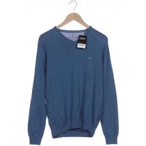 Fynch Hatton Herren Pullover, blau, Gr. 48