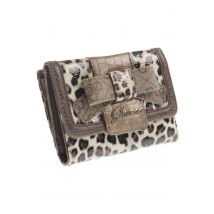 Guess Damen Portemonnaie, braun, Gr.