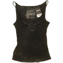 Guess Damen Top, schwarz, Gr.