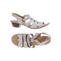 Gabor Damen Sandale, beige, Gr. 9