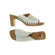 Gabor Damen Sandale, weiß, Gr. 8