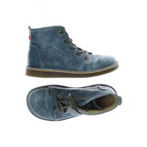 Grünbein Damen Stiefelette, blau, Gr. 36