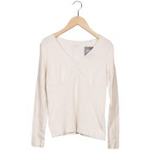 Grüne Erde Damen Langarmshirt, cremeweiß, Gr. 34