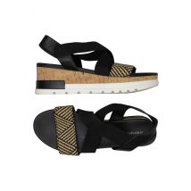 Graceland Damen Sandale, schwarz, Gr. 41