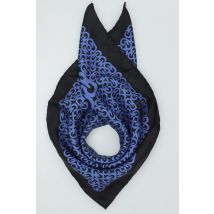 Gucci Damen Schal, blau, Gr.