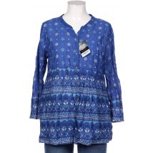 Gudrun Sjödén Damen Bluse, blau, Gr. 42