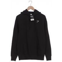 Gymshark Damen Kapuzenpullover, schwarz, Gr. 36