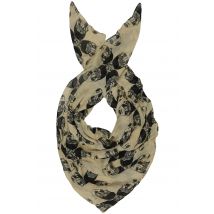 hüftgold berlin Damen Schal, beige, Gr.