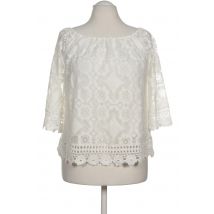 Hallhuber Damen Bluse, weiß, Gr. 38