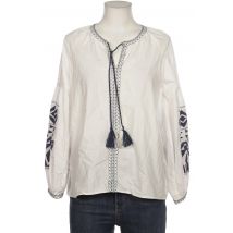 Hallhuber Damen Bluse, weiß, Gr. 40