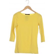 Hallhuber Damen Langarmshirt, gelb, Gr.
