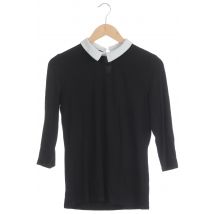 Hallhuber Damen Langarmshirt, schwarz, Gr.