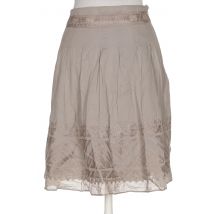 Hallhuber Damen Rock, beige, Gr. 34