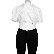 Hammerschmid Damen Bluse, weiß, Gr. 48