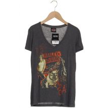 Harley Davidson Damen T-Shirt, grau, Gr. 36