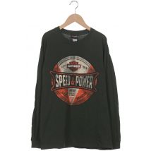Harley Davidson Herren Langarmshirt, grün, Gr. 52