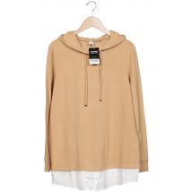 Heine Damen Kapuzenpullover, beige, Gr. 40