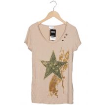 Heine Damen T-Shirt, beige, Gr. 34