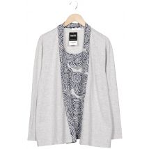Helena Vera Damen Strickjacke, grau, Gr. 52