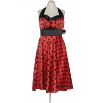 Hell Bunny Damen Kleid, rot, Gr. 46