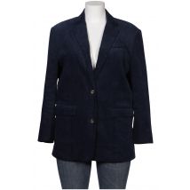 hessnatur Damen Blazer, marineblau, Gr. 44