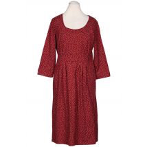 hessnatur Damen Kleid, bordeaux, Gr. 36