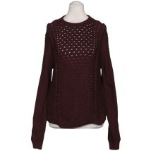 hessnatur Damen Pullover, bordeaux, Gr. 38