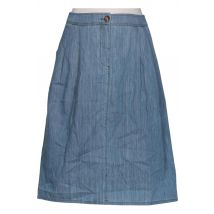 hessnatur Damen Rock, blau, Gr. 36