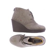Hilfiger Denim Damen Stiefelette, grau, Gr. 38