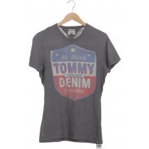 Hilfiger Denim Herren T-Shirt, grau, Gr.