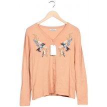 Himmelblau by Lola Paltinger Damen Strickjacke, orange, Gr. 38