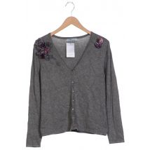 Himmelblau by Lola Paltinger Damen Strickjacke, grau, Gr. 40