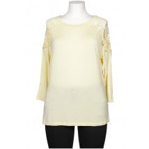 Himmelblau by Lola Paltinger Damen Langarmshirt, gelb, Gr. 46