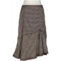 Hirsch Damen Rock, braun, Gr. 34