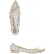 Hispanitas Damen Ballerinas, weiß, Gr. 36