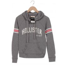 Hollister Damen Kapuzenpullover, grau, Gr. 36