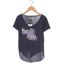 Hollister Damen T-Shirt, grau, Gr. 34