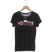Hollister Damen T-Shirt, schwarz, Gr. 36